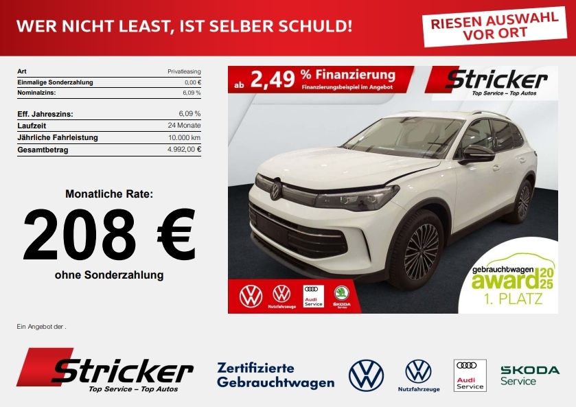 VW Tiguan 25.646 km 28.949 &euro; Detmold 32760