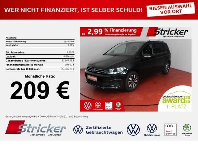 VW Touran 26.698 km 27.949 &euro; Detmold 32760