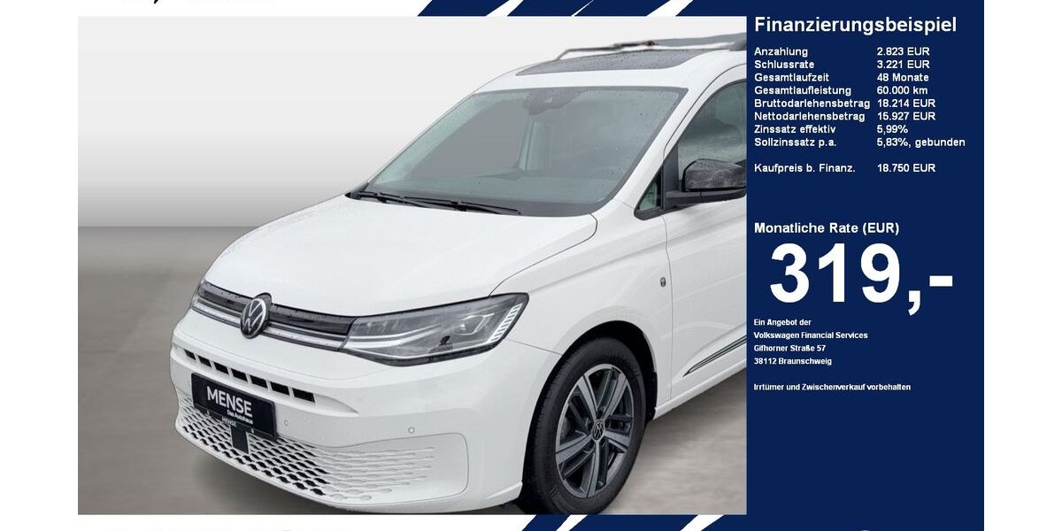 VW Caddy 122.575 km 17.890 &euro; Gütersloh 33334
