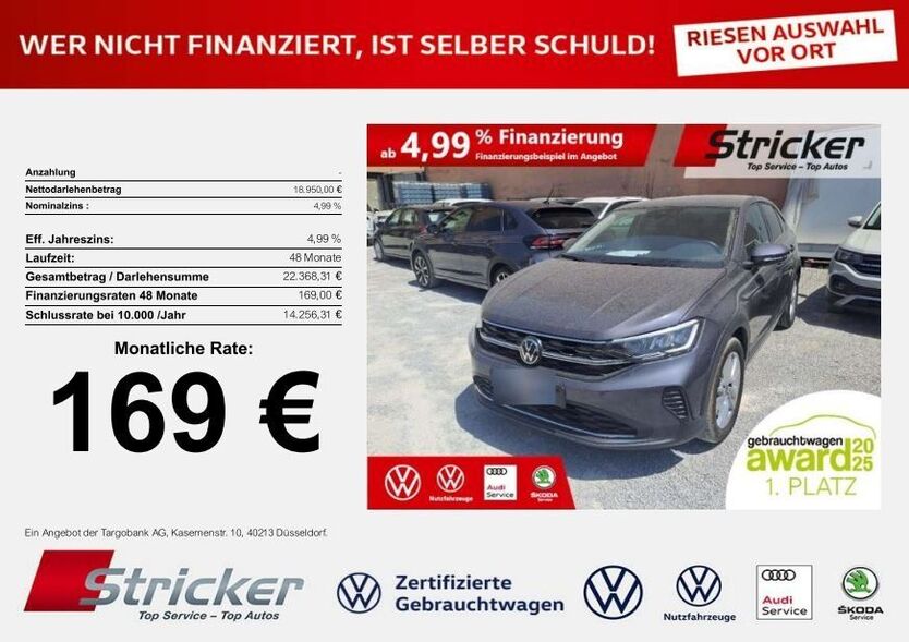VW Taigo 12.597 km 18.949 € Detmold 32760