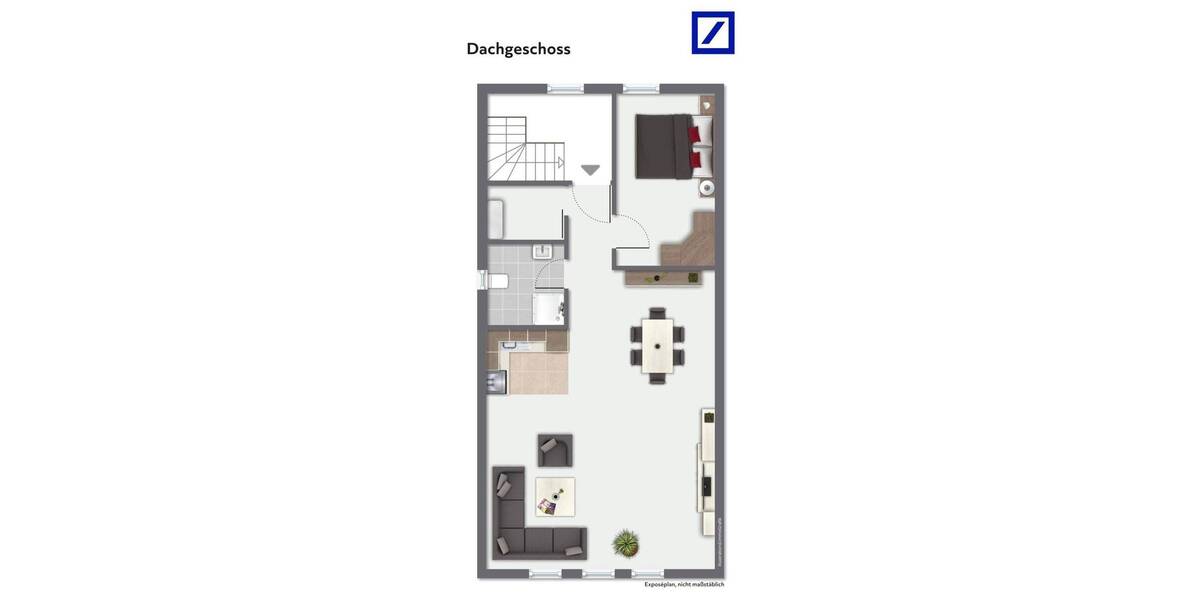 Etagenwohnung Bad Salzuflen Innenstadt - 2 Zimmer, 51 m&sup2;, 522&euro; | Angebot:26904249