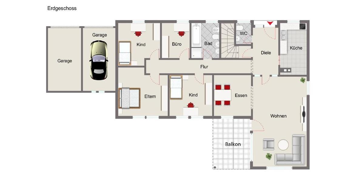 Einfamilienhaus Vlotho - 6 Zimmer, 107 m&sup2;, 275.000&euro; | Angebot:26943244