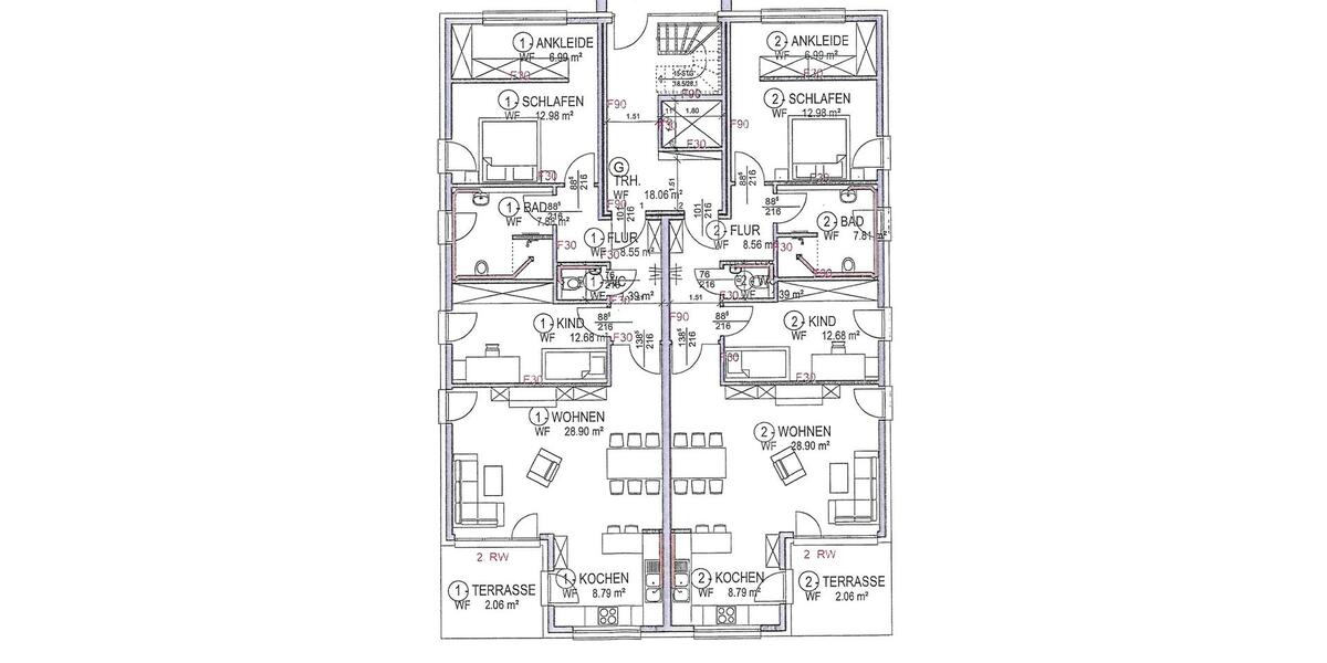 Erdgeschoßwohnung Bielefeld Jöllenbeck - 3 Zimmer, 90 m&sup2;, 329.000&euro; | Angebot:26740940