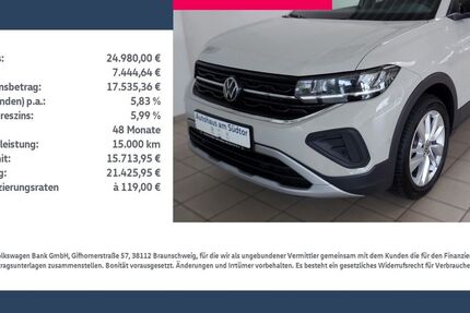 VW T-Cross 2.267 km 24.980 € Rietberg 33397