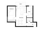 Etagenwohnung Hiddenhausen Schweicheln-Bermbeck - 2 Zimmer, 54 m&sup2;, 83.000&euro; | Angebot:26569928