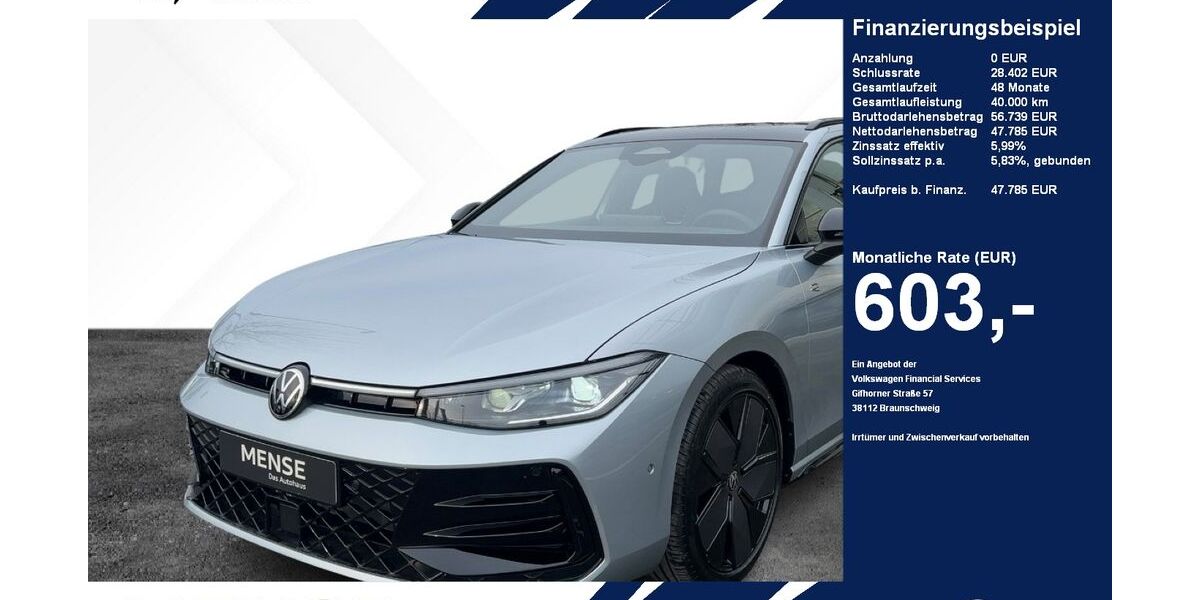 VW Passat 26.000 km 47.785 &euro; Gütersloh 33334