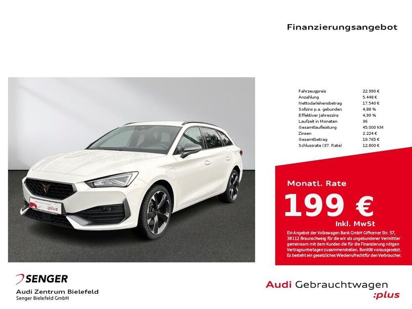 Cupra Leon 91.196 km 22.990 € Bielefeld 33609