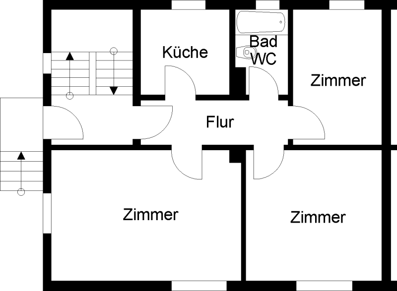 Wohnung zum Mieten in Herford 589 € 66.09 m²