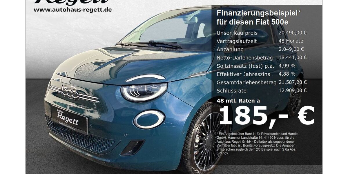 Fiat 500e 40.462 km 20.490 &euro; Delbrück-Westenholz 33129