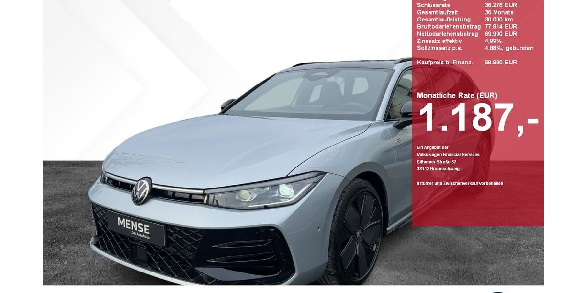 VW Passat 11.500 km 69.990 &euro; Gütersloh 33330