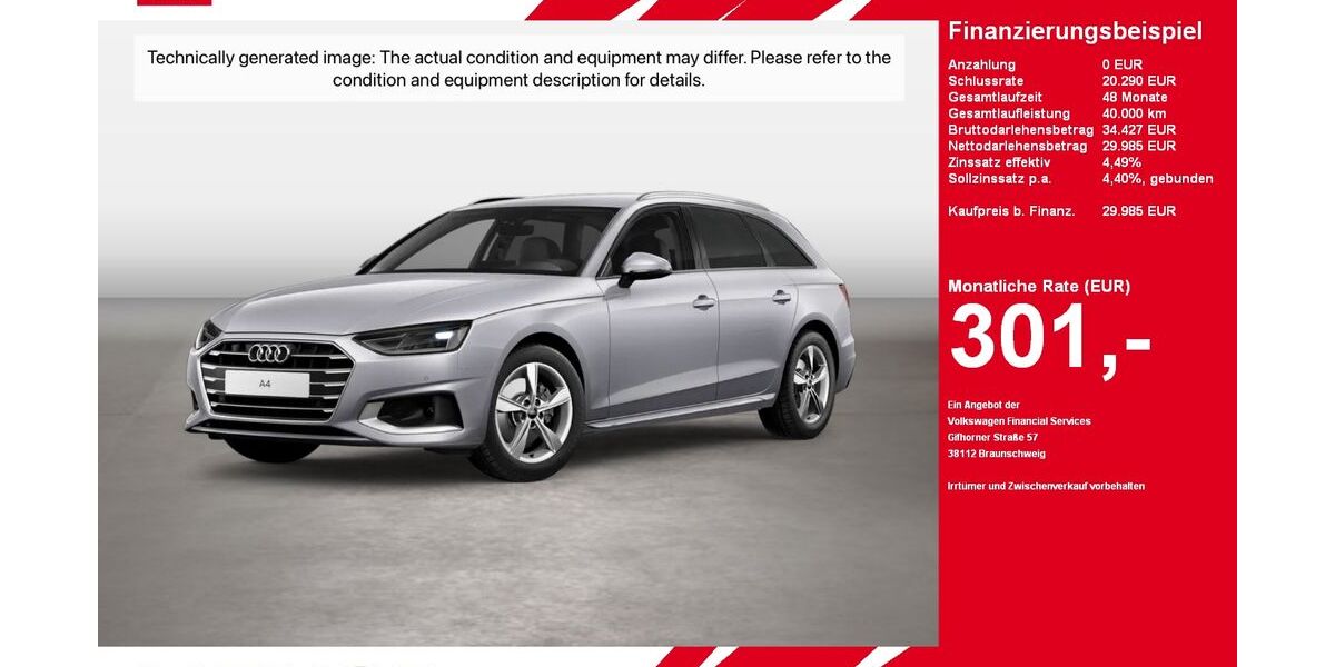 Audi A4 27.951 km 29.200 &euro; Gütersloh 33330