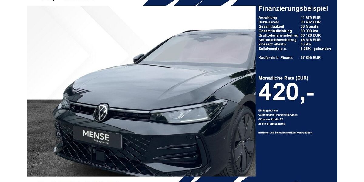 VW Passat 6.500 km 57.895 &euro; Gütersloh 33334