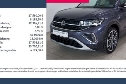 VW T-Cross 22.216 km 27.580 € Rietberg 33397