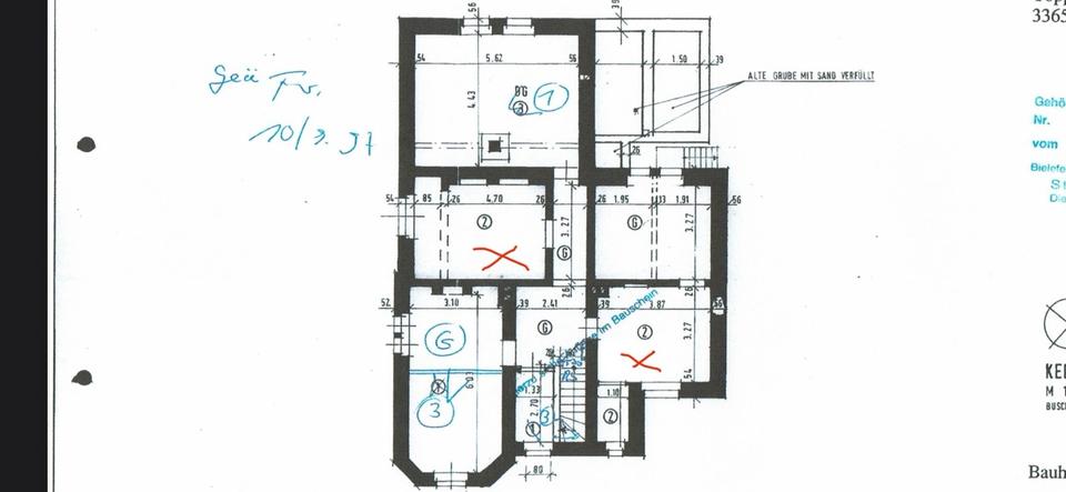 4-Zimmer-Wohnung, 120qm Altbau Bielefeld Senne, provisionsfrei zimmer