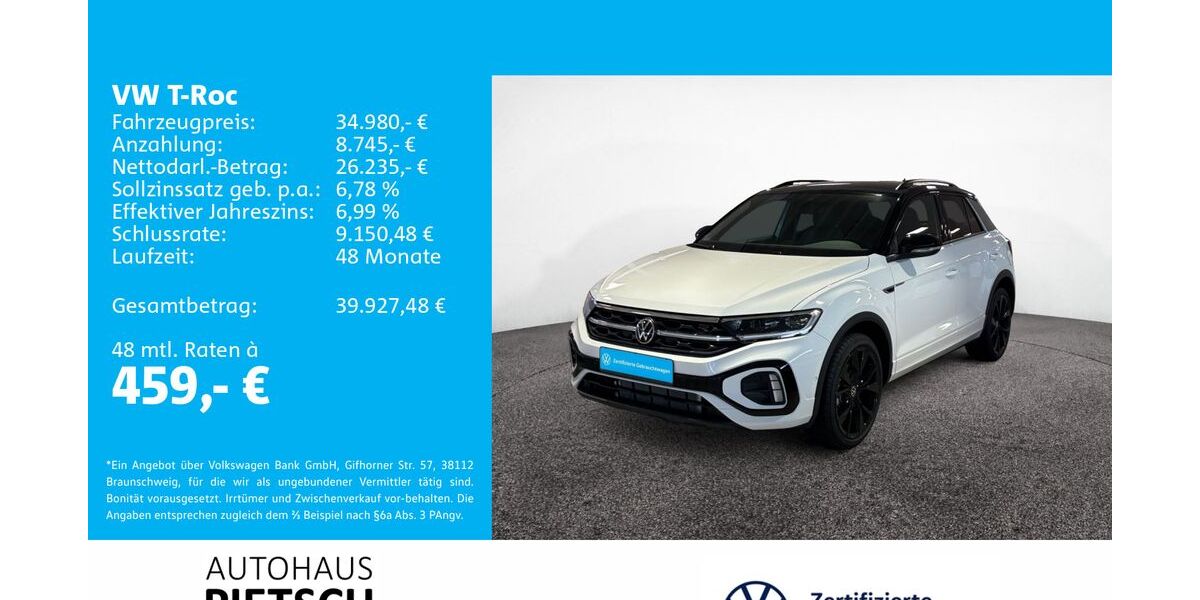 VW T-Roc 8.000 km 34.980 &euro; Melle 49324