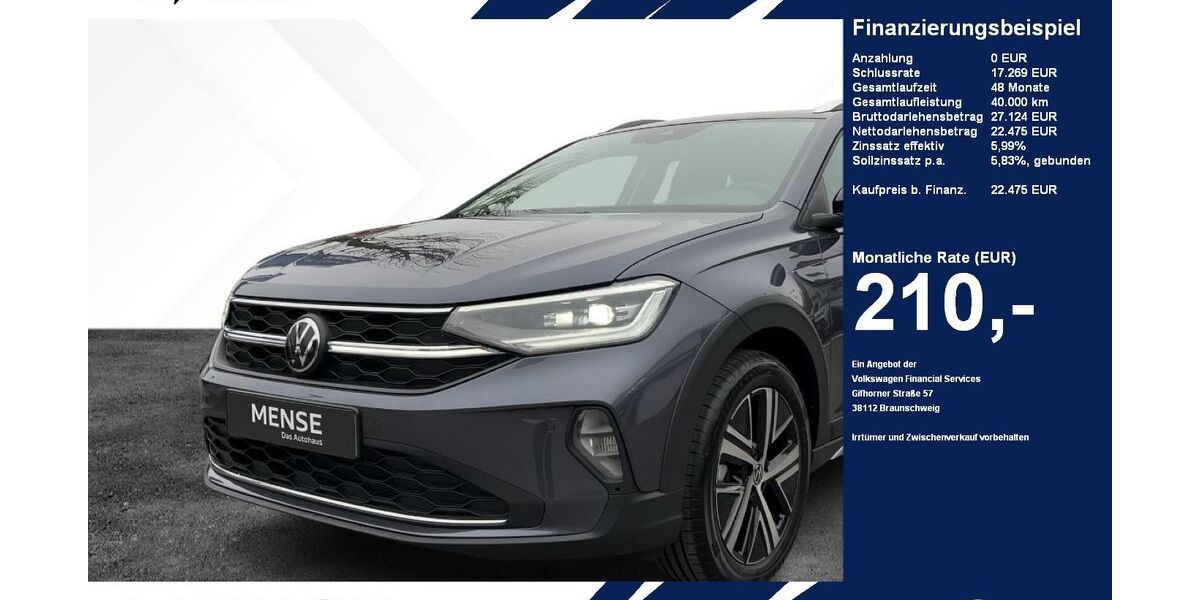 VW Taigo 24.000 km 22.475 &euro; Gütersloh 33334