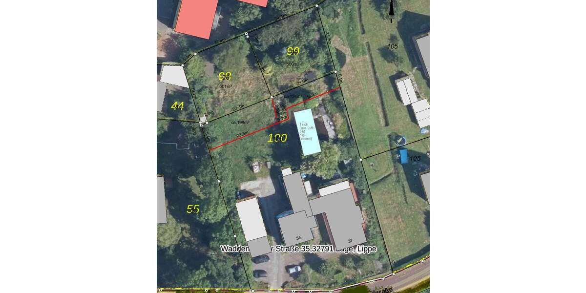 Grundstück zu verkaufen in Lage 90.000 € 650 m² zimmer