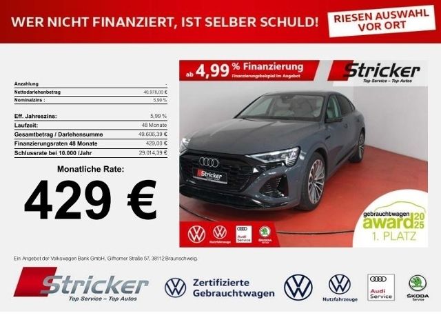 Audi Q8 e-tron 38.498 km 40.978 &euro; Detmold 32760