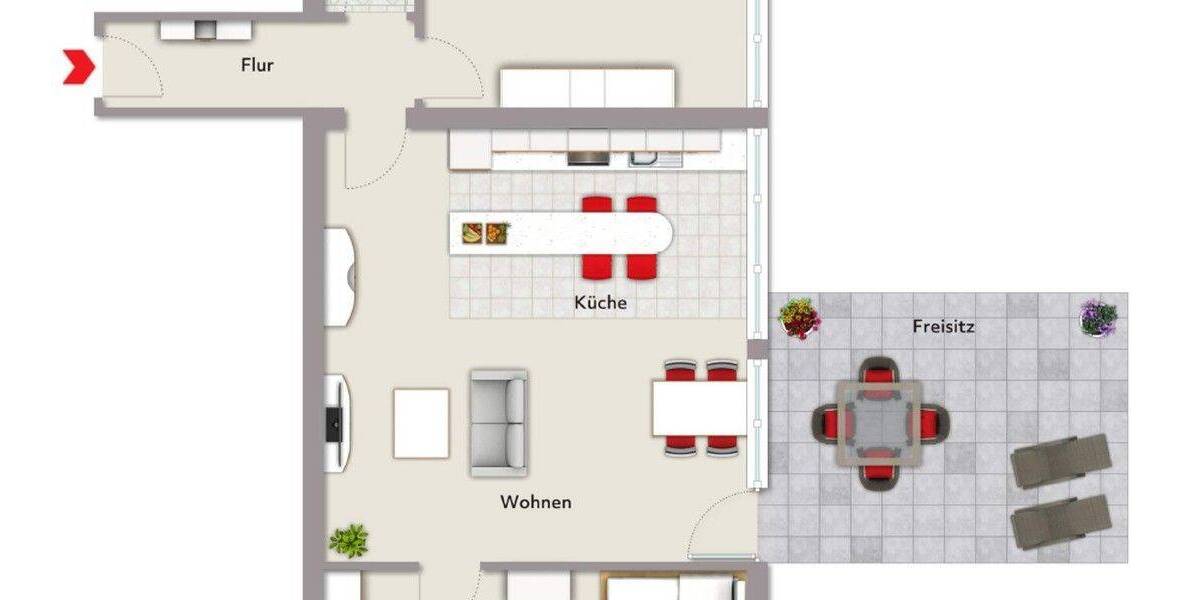 Etagenwohnung Lemgo - 3 Zimmer, 86 m&sup2;, 185.000&euro; | Angebot:26848330