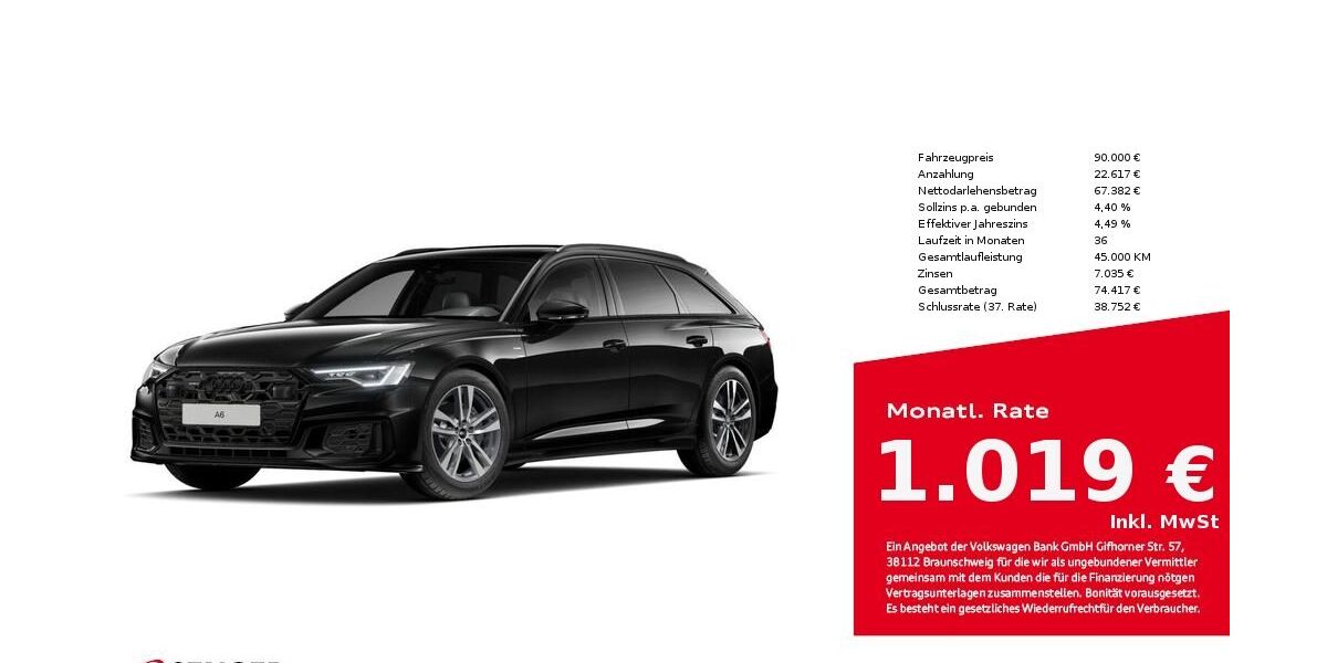 Audi A6 19.119 km 90.000 &euro; Bielefeld 33609