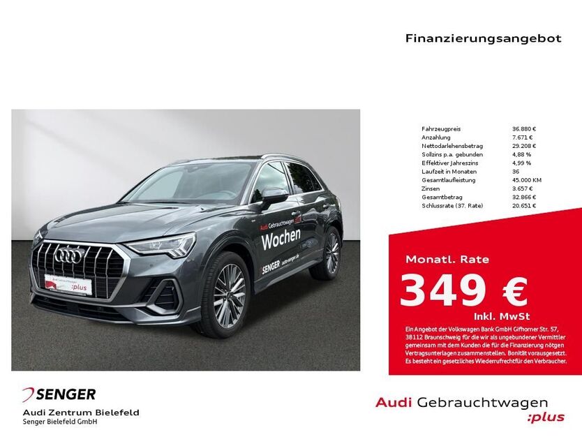Audi Q3 49.080 km 36.880 € Bielefeld 33609