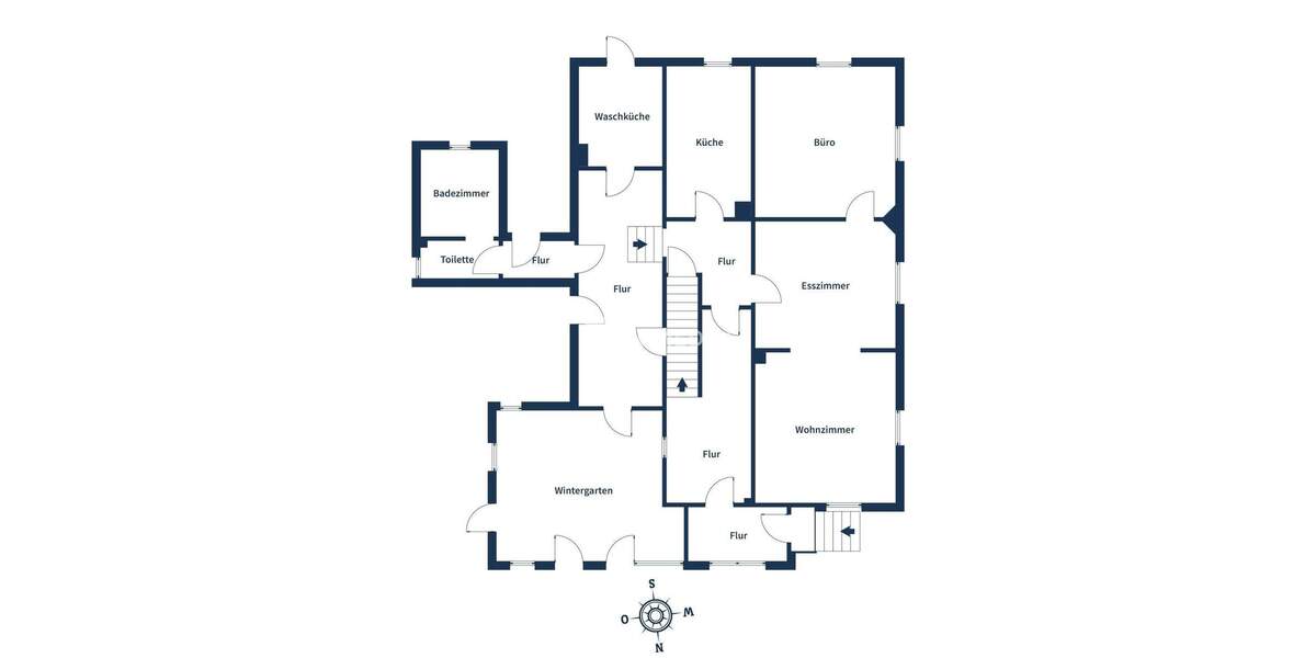 Charmantes Zweifamilienhaus mit großem Grundstück in ruhiger Lage 7 zimmer