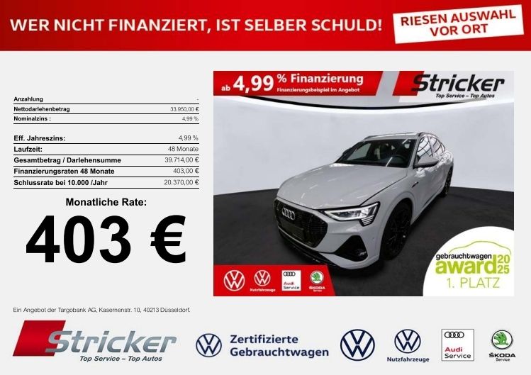 Audi e-tron 46.346 km 33.949 &euro; Detmold 32760