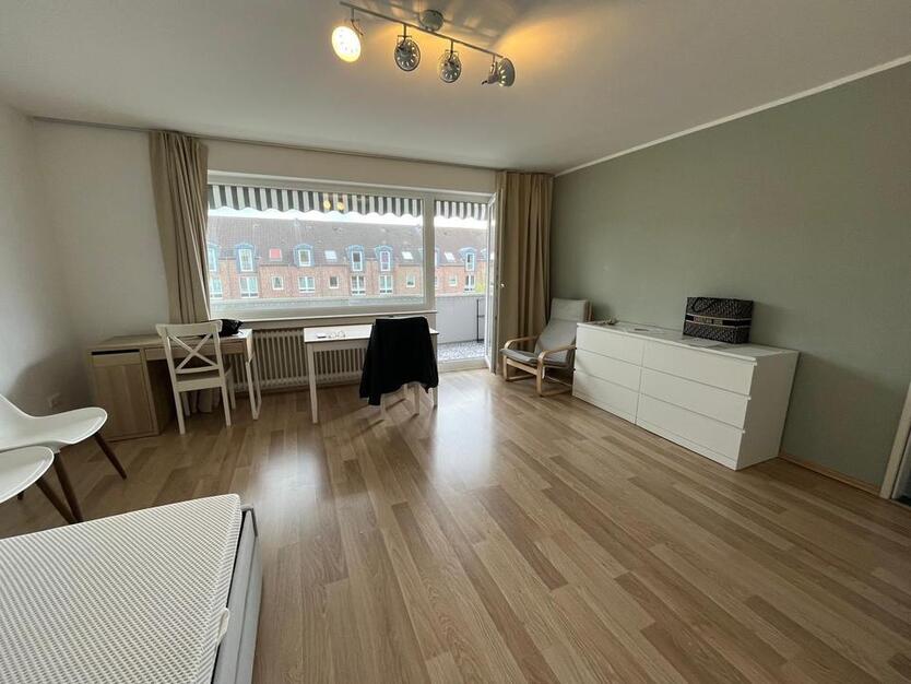 Möblierte 1-Zimmer Wohnung in Düsseldorf - Oberbilk in Kirchstr