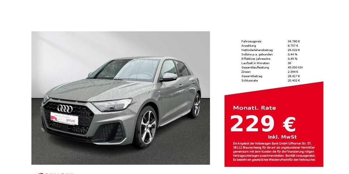 Audi A1 5.395 km 34.780 &euro; Bielefeld 33609