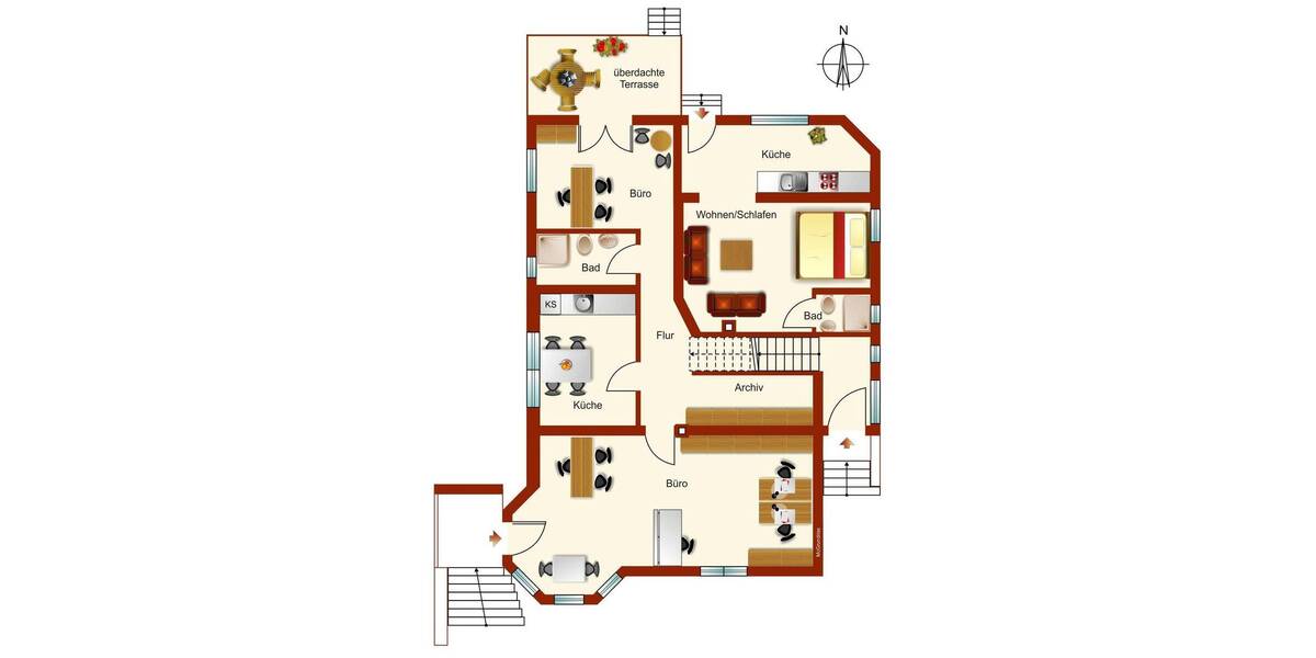 Mehrfamilienhaus, Wohnhaus Gütersloh Innenstadt - 7 Zimmer, 529.000&euro; | Angebot:26450961