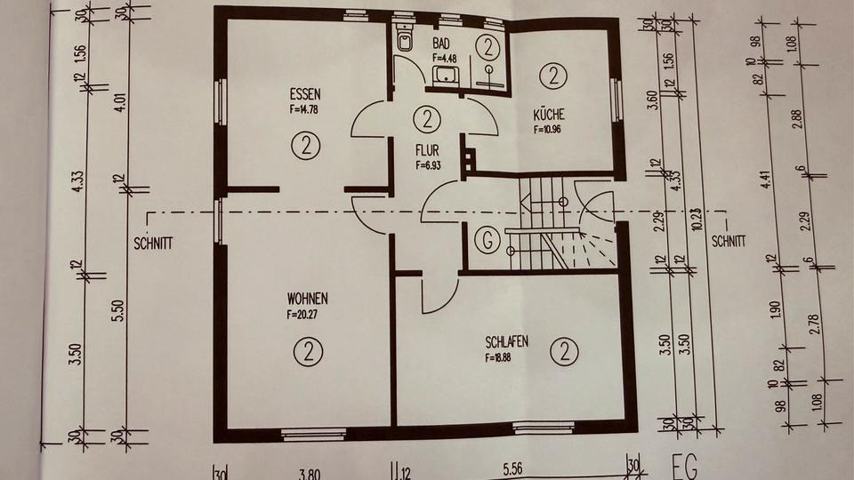 Hochparterre Bielefeld Brackwede - 3 Zimmer, 82 m&sup2;, 700&euro; | Angebot:25541224
