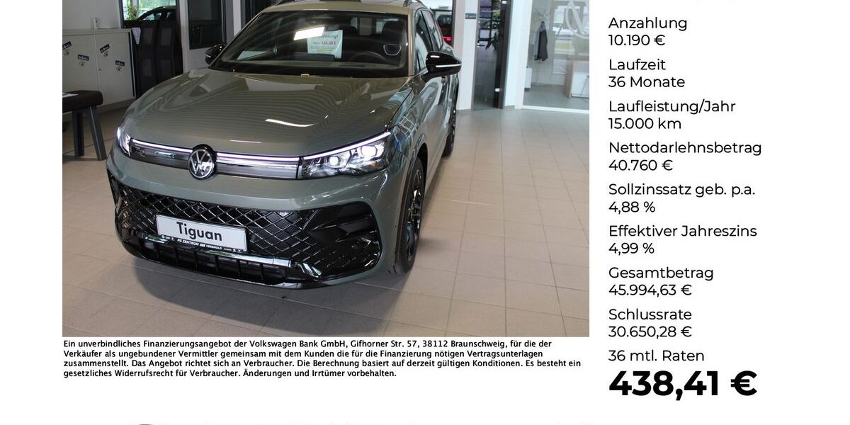 VW Tiguan 6.000 km 50.950 &euro; Versmold 33775