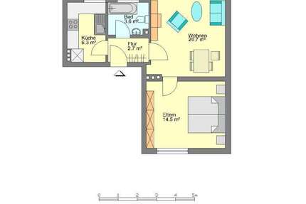 Wohnung Detmold Jerxen - 3 Zimmer, 66 m&sup2;, 459&euro; | Angebot:27169080