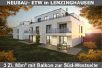 EH40 NEUBAU in Lenzinghausen. 3 Zi. mit Süd-Westbalkon. KfW- Förderung möglich. 3 zimmer