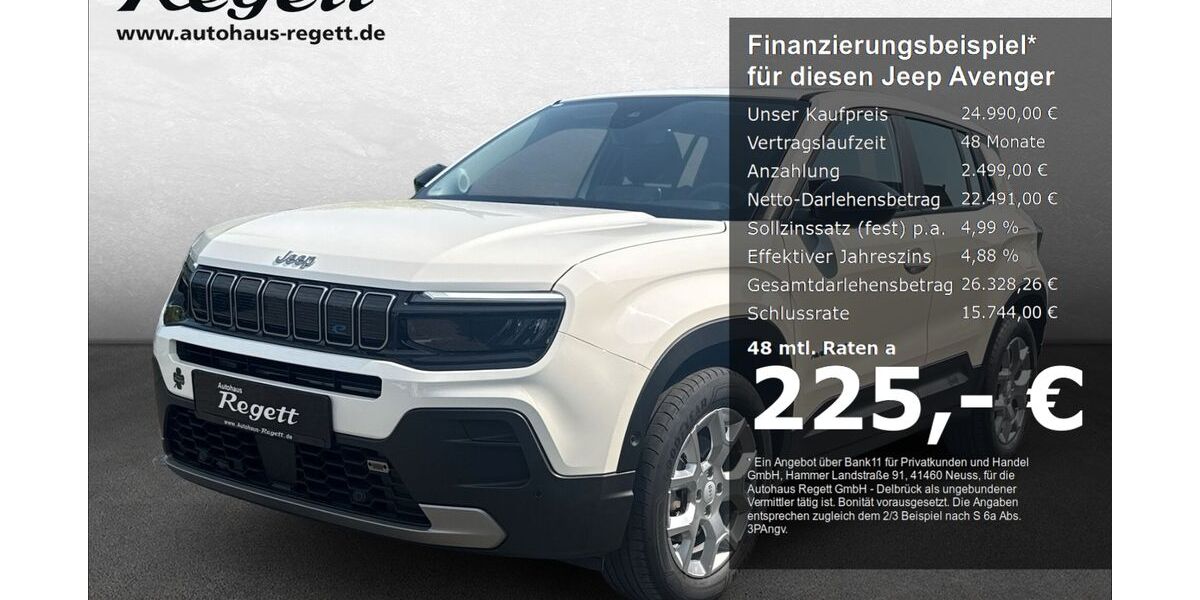 Jeep Avenger 49.579 km 24.990 &euro; Delbrück-Westenholz 33129