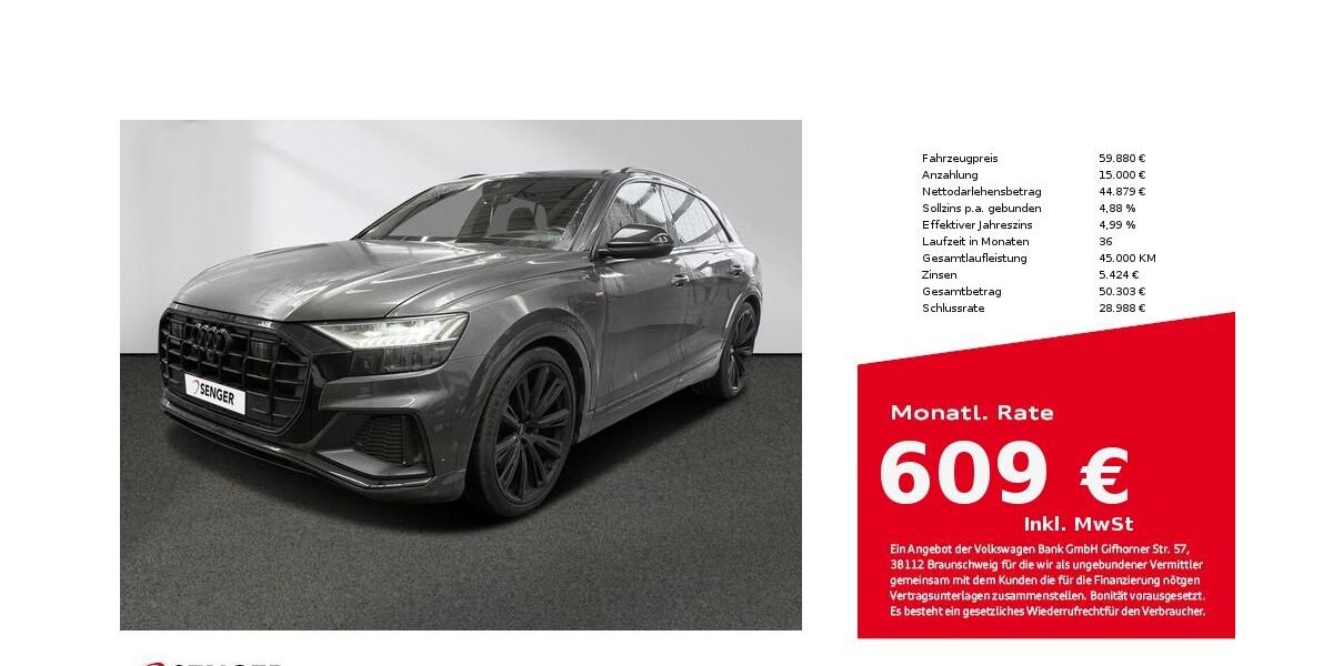 Audi Q8 111.280 km 58.880 &euro; Bielefeld 33609