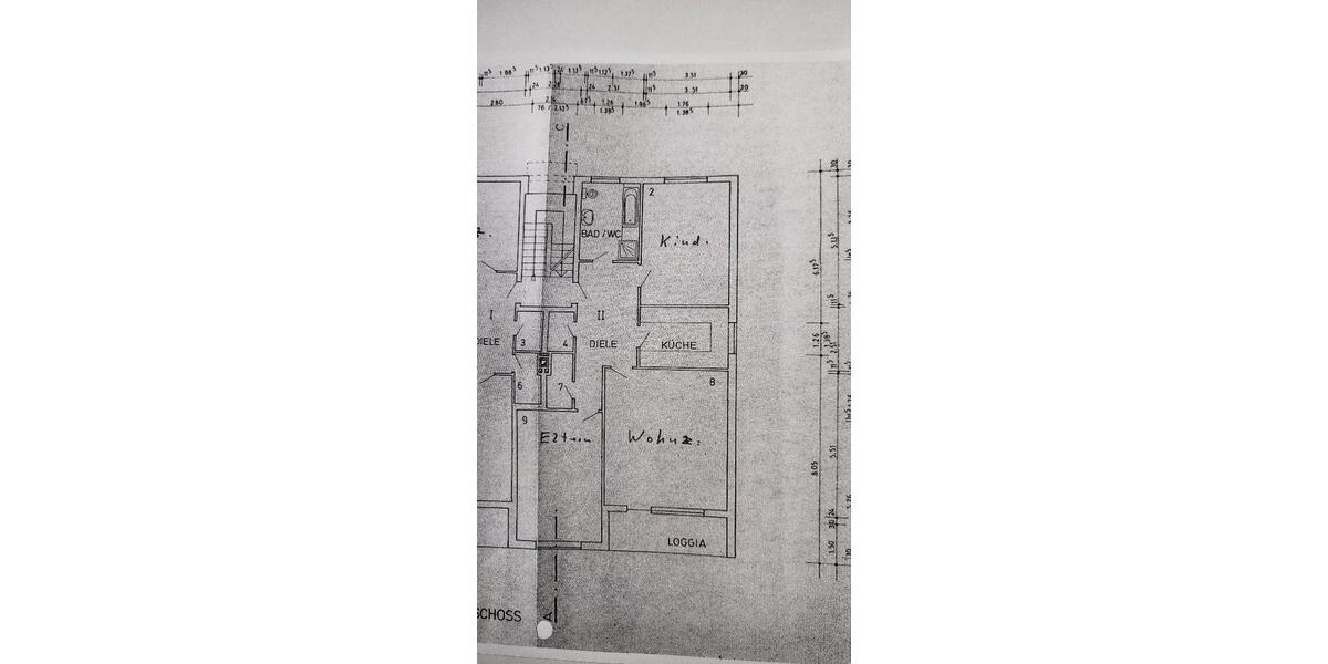 Etagenwohnung Herford Falkendiek - 3 Zimmer, 90 m&sup2;, 790&euro; | Angebot:26493785