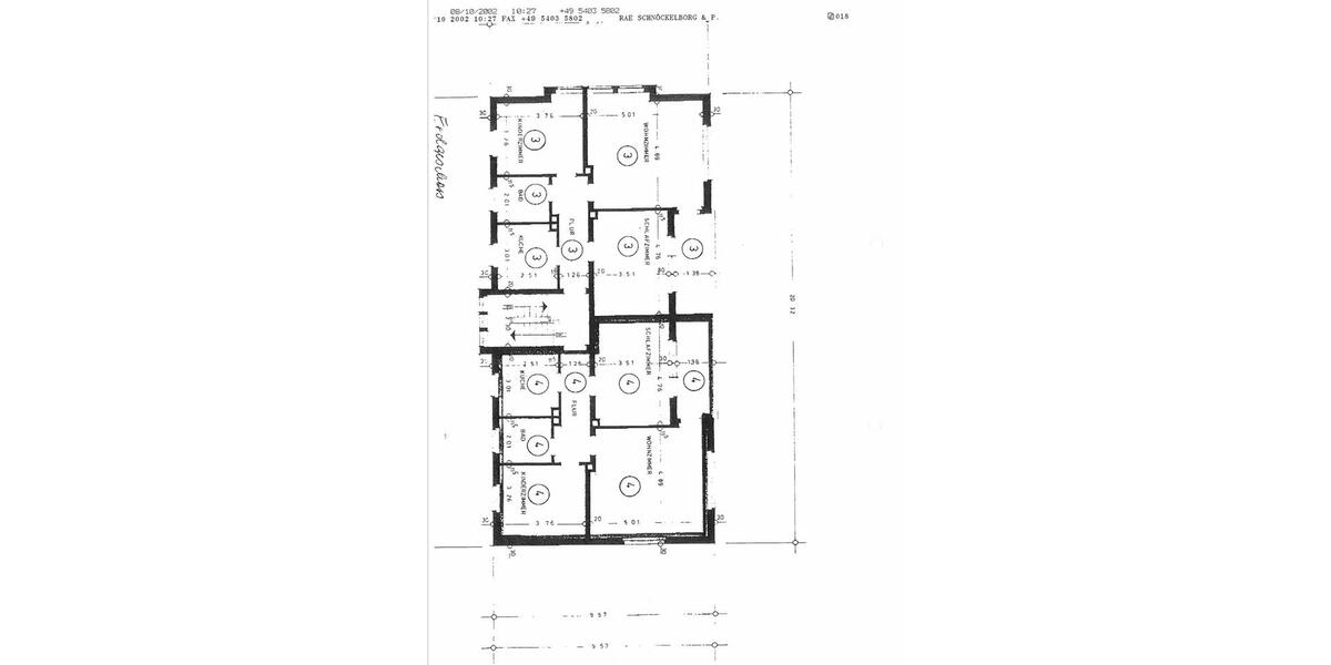 Etagenwohnung Dissen am Teutoburger Wald - 3 Zimmer, 72 m&sup2;, 152.000&euro; | Angebot:27133226