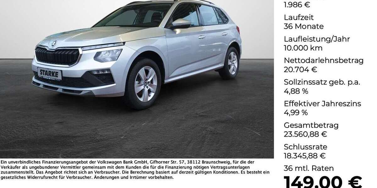 Skoda Kamiq 7.330 km 22.690 &euro; Versmold 33775