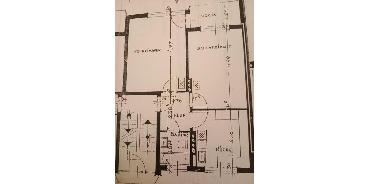 Etagenwohnung Bielefeld Stieghorst - 1 Zimmer, 55 m&sup2;, 146.000&euro; | Angebot:24117881