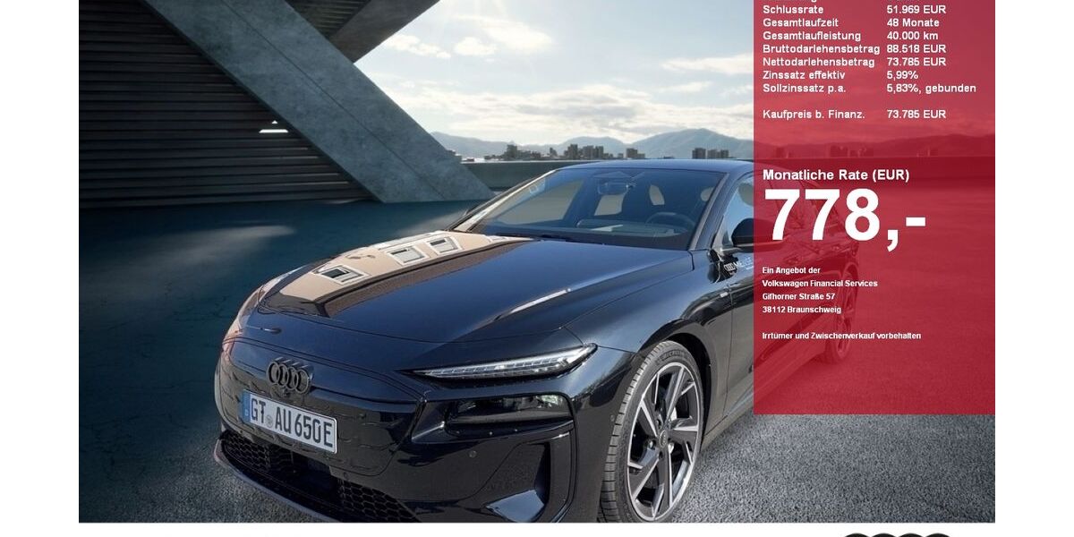 Audi A6 e-tron 16.500 km 69.985 &euro; Gütersloh 33330