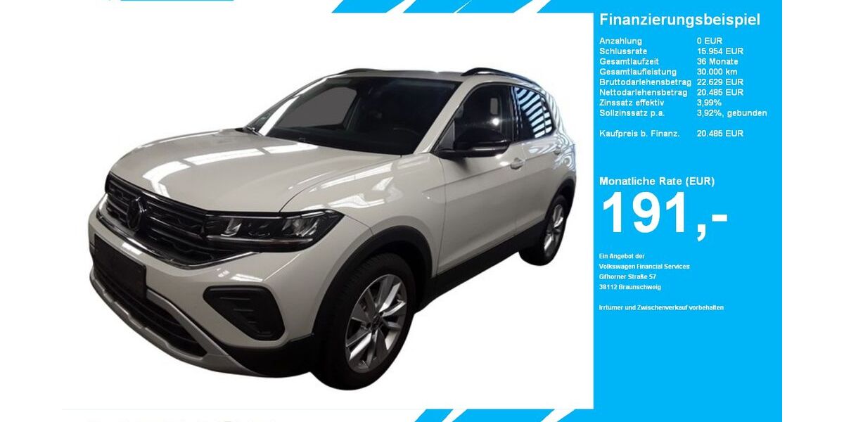 VW T-Cross 26.106 km 20.485 &euro; Gütersloh 33334