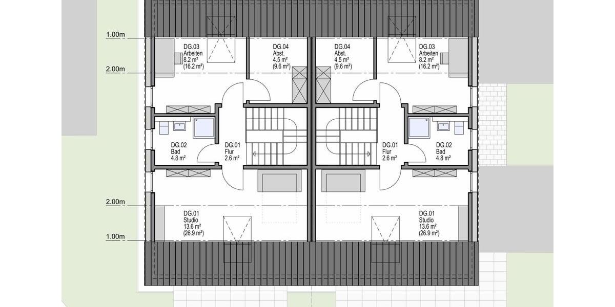 Erstbezug nach Neubau I Energetisch neutral I Doppelhaushälfte in Spenge 6 zimmer