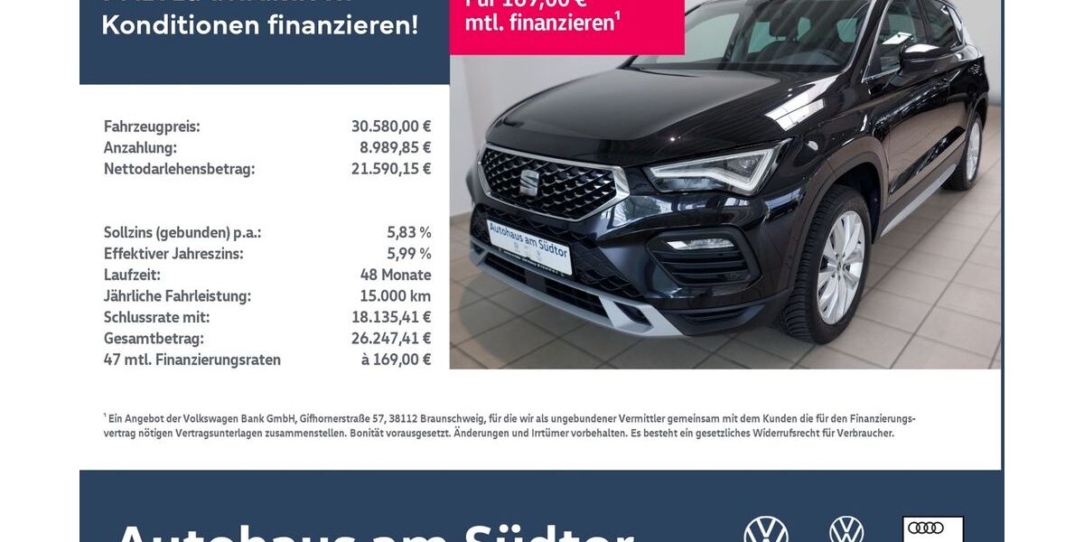 Seat Ateca 25.715 km 30.580 &euro; Rietberg 33397