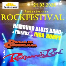 Paderborner Rockfestival - Rockpommels Band, Hamburg Blues Band 21.03.2026 PaderHalle