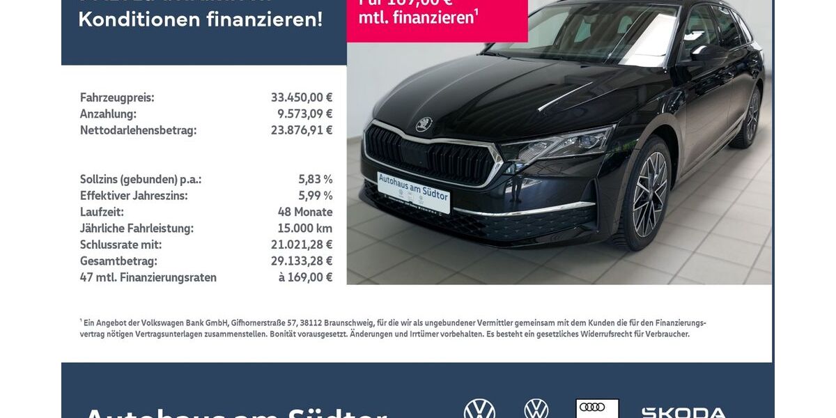 Skoda Octavia 17.092 km 33.450 &euro; Rietberg 33397
