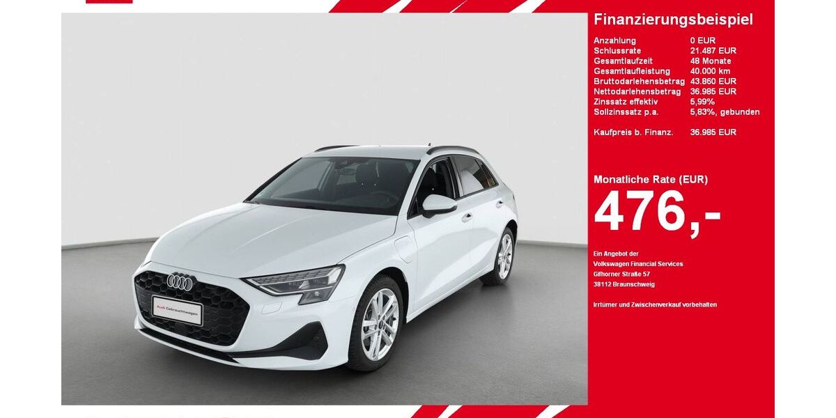 Audi A3 8.217 km 36.985 &euro; Gütersloh 33334