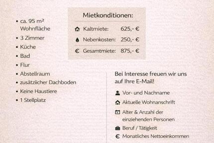 3-Zimmer-Altbauwohnung 3 zimmer
