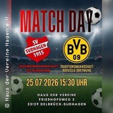 SV Sudhagen vs Traditionsmannschaft BVB 25.07.2026 Haus der Vereine Hagen e.V.