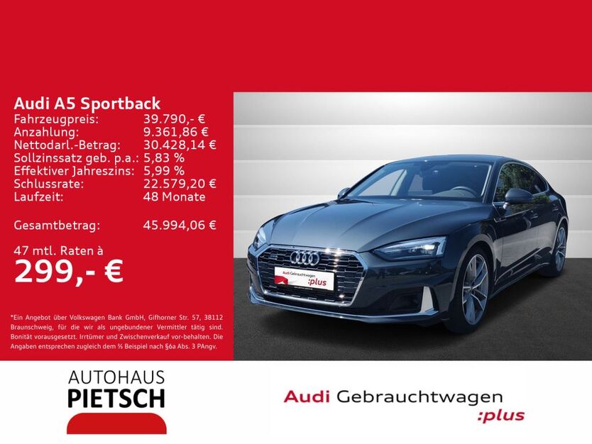 Audi A5 13.943 km 39.790 € Bünde 32257